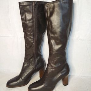 Vintage Joyce California Knee High Leather Boots